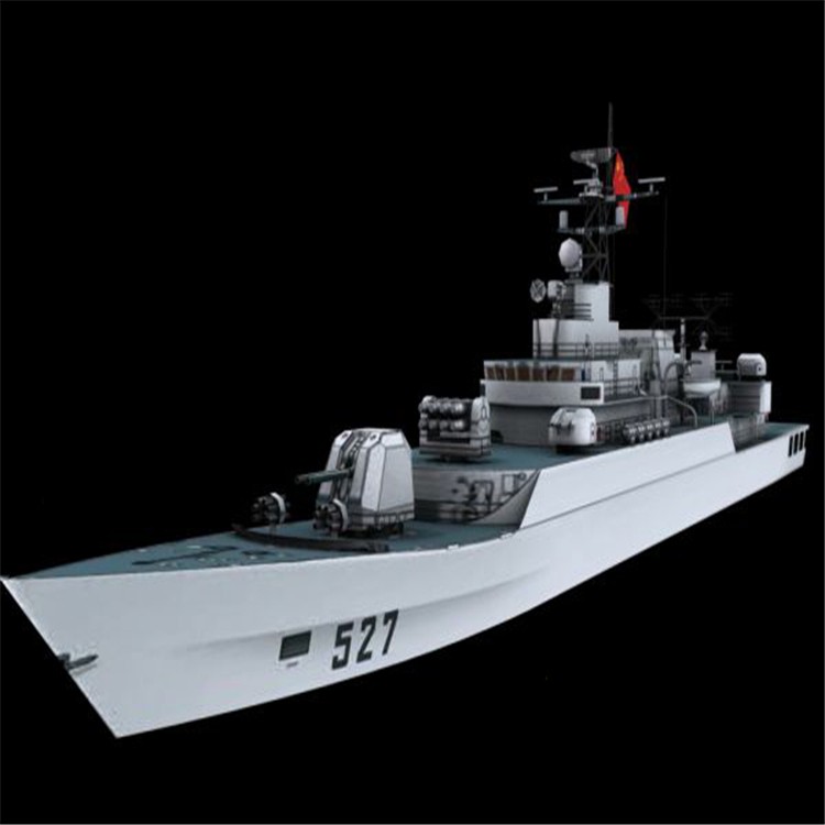 王五镇3d护卫舰模型